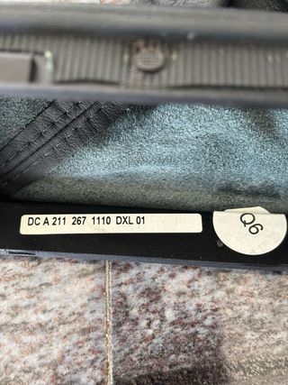 Pomo cambio Mercedes W211 Elegance