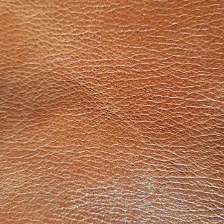 Retal de piel marrón