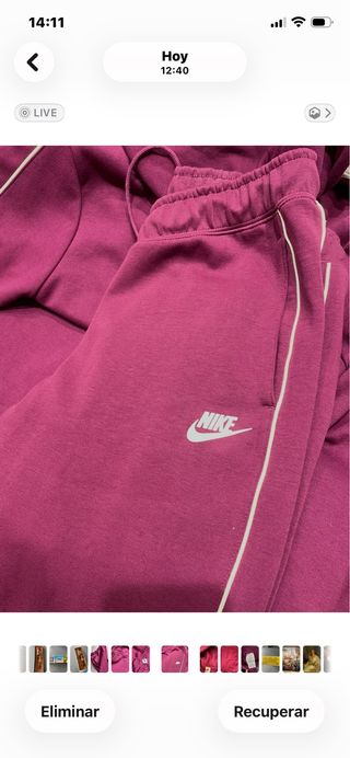 Chándal Mujer Nike Rosa