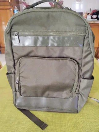 Zaino Carpisa verde per viaggio o computer