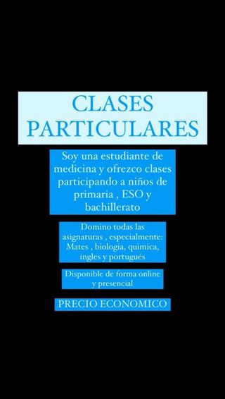 Clases particulares