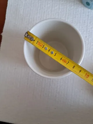 Set 3 barattoli ceramica con tappo legno