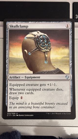 Skullclamp - Magic The Gathering