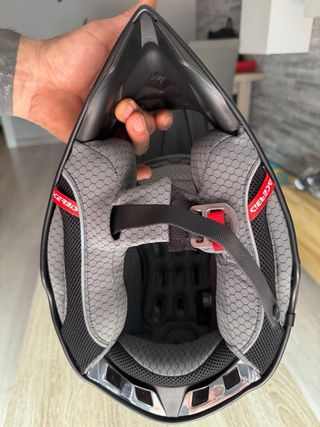 casco Acerbis steel carbono