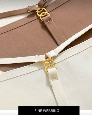 Lencería Tanga Tiras Paquete X5