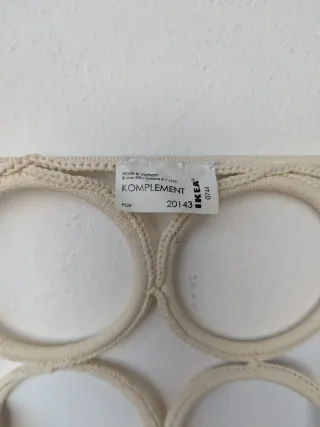 Porta foulard con anelli