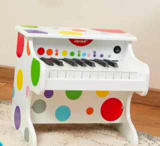 Piano infantil Janod lunares