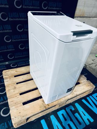 135. Lavadora Haier Carga superior 8,5k Como Nueva
