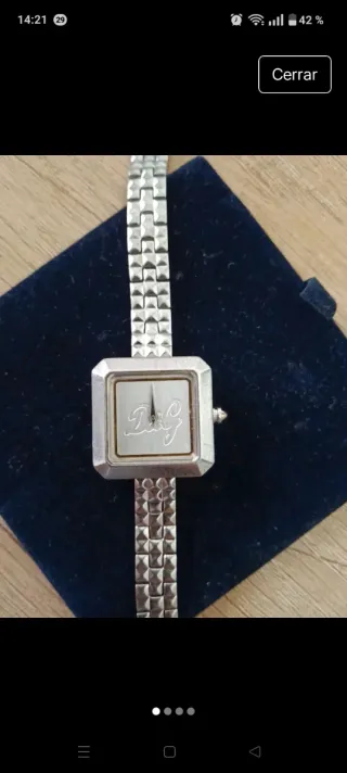 Reloj D&G Plata