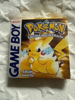 Pokémon Edición Especial Pikachu Game Boy