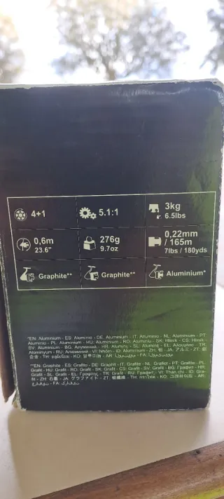 Carrete de pesca UL 2