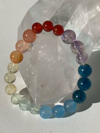 Pulsera 7 Chakras Piedras Naturales