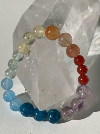 Pulsera 7 Chakras Piedras Naturales