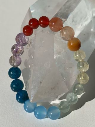 Pulsera 7 Chakras Piedras Naturales