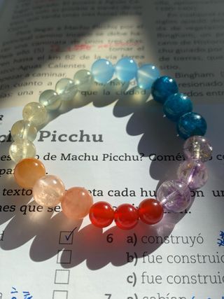 Pulsera 7 Chakras Piedras Naturales
