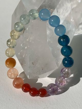 Pulsera 7 Chakras Piedras Naturales