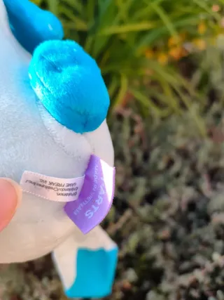 Glaceon Pokémon Sleeping Soft plush