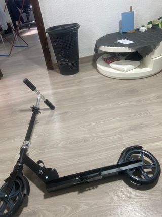 Patinete plegable negro