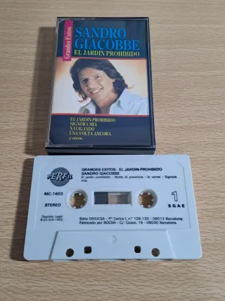 Cinta Cassette Sandro Giacobbe Grandes Exitos