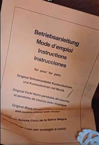 Orologio a Cucù Nuovo - Mai Usato