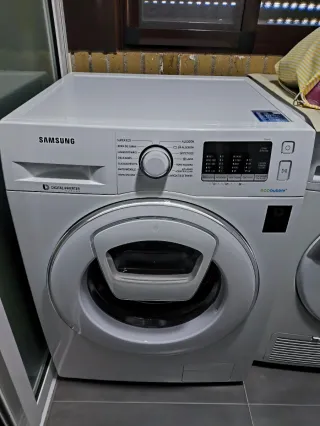 Lavadora Samsung WW90K5410WW 9kg NO FUNCIONA BIEN