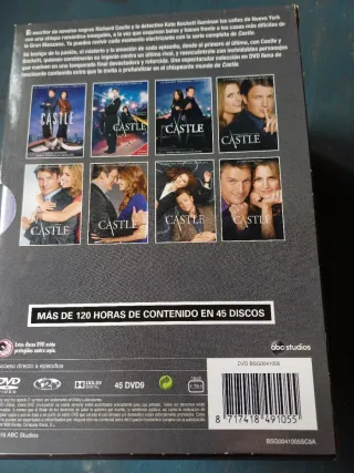 Castle Serie Completa DVD Temporadas 1-8