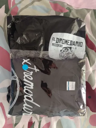 Camiseta Negra Extremaduro Talla M