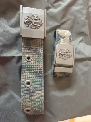 Cinture militari camouflage 2 taglie