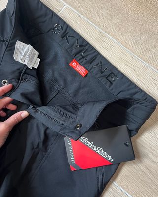 Troy Lee Skyline Pantalón Negro Nuevo