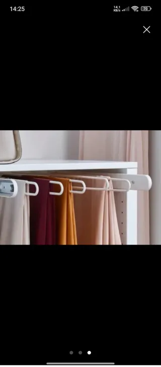 2 Pantaloneros Ikea 50x58. Modelo  Complement