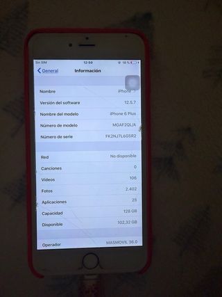 iPhone 6 plus 128 gb