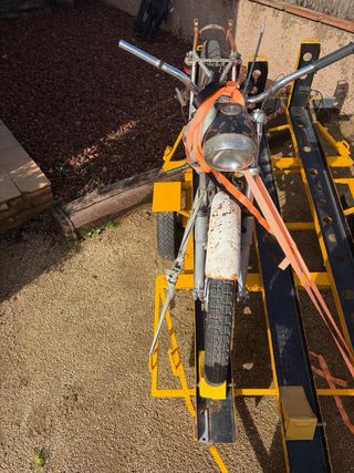 Chasis de Bultaco Campera 175cc 1968