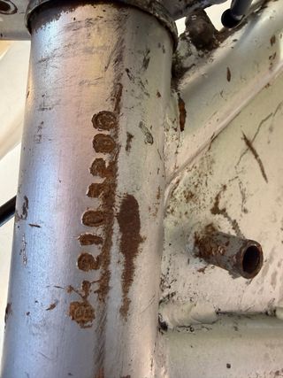 Chasis de Bultaco Campera 175cc 1968