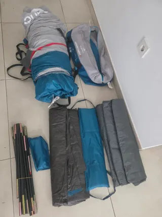 Tienda campaña familiar 4 personas