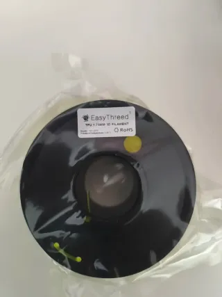 Filamento 3D Transyellow 250g 1.75mm Amarelo