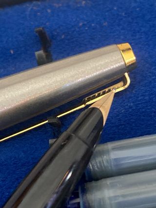 Set Parker 45 Pluma Estilográfica y Bolígrafo