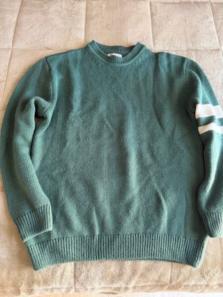 Jersey Zara Verde Rayas unisex