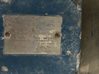 Bomba horizontal motorizada