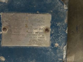 Bomba horizontal motorizada