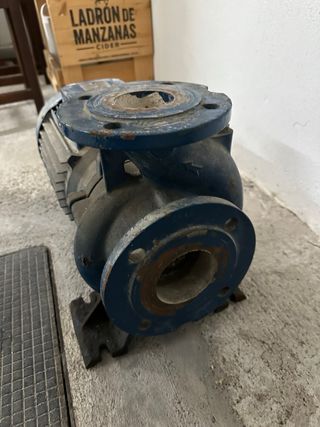 Bomba horizontal motorizada