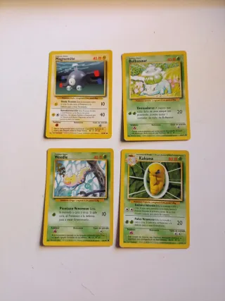 Cartas Pokémon Base Set 1999