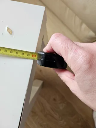 Estantería zapatero blanca con balda