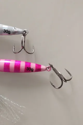 Señuelos pesca 30g luminosos