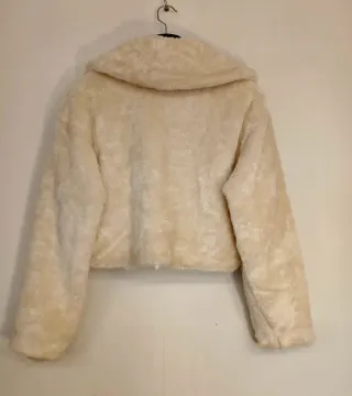 Chaqueta Krombara Pelo Sintético Corta Vintage 90s