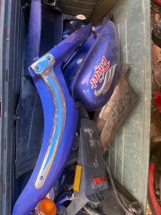 Chapas Gilera Eaglet Ciclomotor Azul