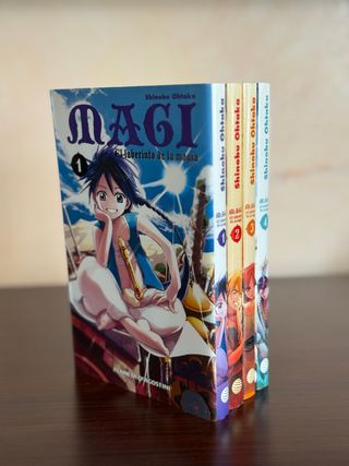 01 - 04 Magi, El laberinto de la magia