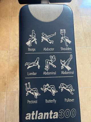 Banco abdominales BH Fitness Atlanta 300