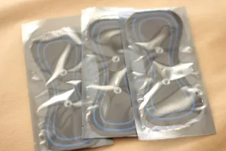 Pegatinas para mini masajeador