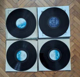 Lotto 4 Vinili Jethro Tull & Rush