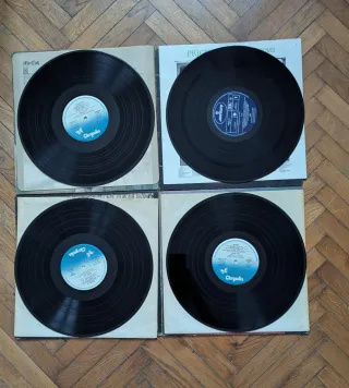 Lotto 4 Vinili Jethro Tull & Rush